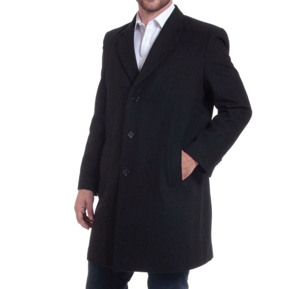 Alpine Swiss Luke Wool Mens Tailored 37 Walker Jacket Top Coat Car Coat Overcoat